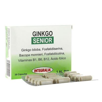Integralia ginkgo Senior Complemento Alimentar 30 Comprimidos